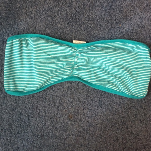 Aqua blue bandeau!!