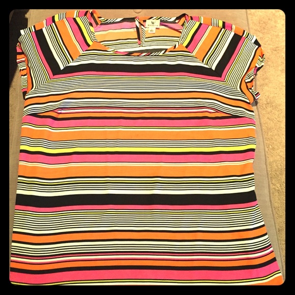 Bright colored Worthington blouse size XL.