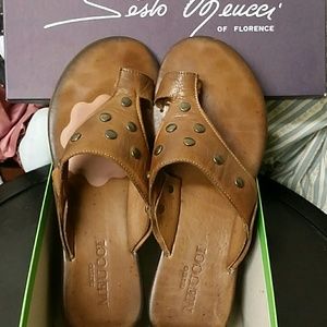 Sesto Meucci Seltz Cuoio Calf Sandal