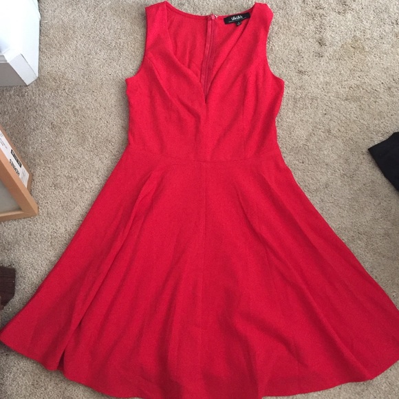 Small LuLu's red skater dress