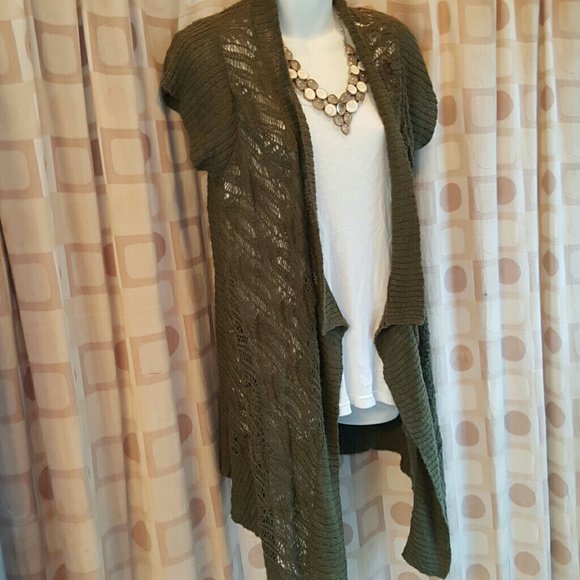 Calvin Klein short sleeve cardigan