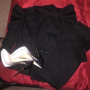 Women's Tux including shoes.