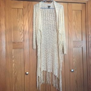 Crocheted cardigan