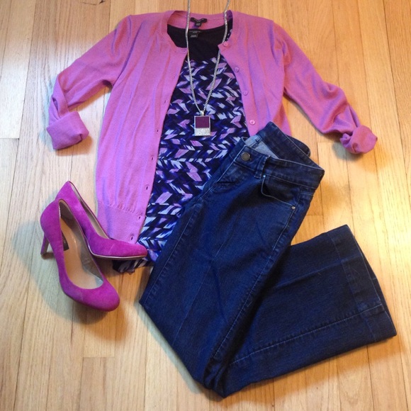 🎉SALE!🎉Ann Taylor Modern Fit Trouser Jeans 00p - Picture 2 of 4