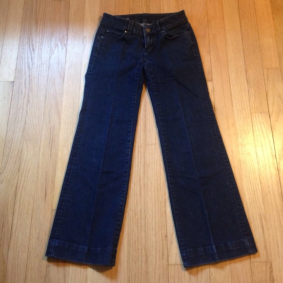 🎉SALE!🎉Ann Taylor Modern Fit Trouser Jeans 00p - Picture 3 of 4