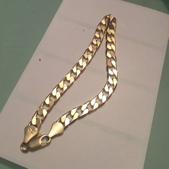 gold plated bracelet
