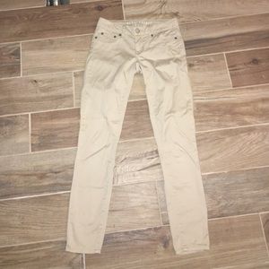 Aeropostale khaki jeggings