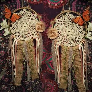 Handmade Spring Inspired dream catcher