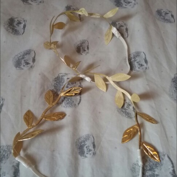 Mommy and me set headband gold leaf - Picture 4 of 4