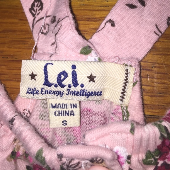 L.E.I. Pink Floral Summer Dress - Picture 2 of 4