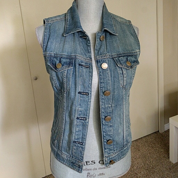 JCrew Denim Vest