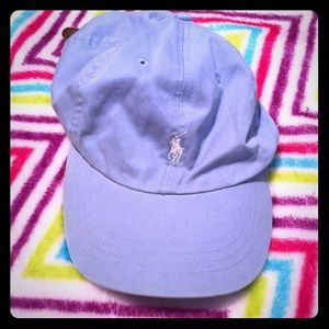 Ralph Lauren leather strap polo baseball cap