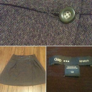 Gap Pleated Skirt