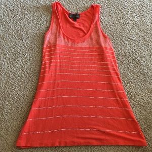 Coral tank top