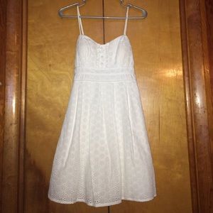 White Spaghetti Strap Dress