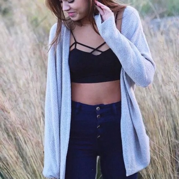 Blue Cardigan Brandy Melville