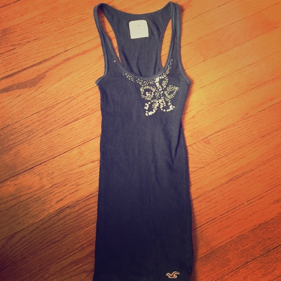 Navy tank top