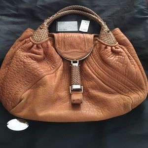 FENDI Distressed Spy Bag