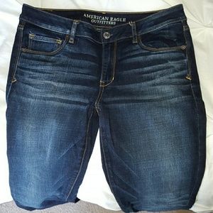 American Eagle skinny kick stretch jeans