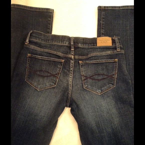Abercrombie Stretch Jeans 2 Long Denim Tall - Picture 2 of 5