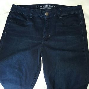 American Eagle stretch high rise jegging