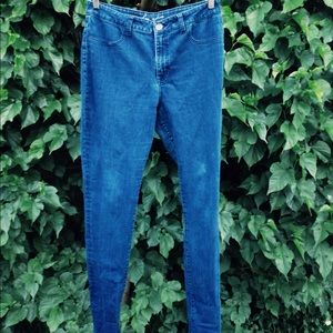 High waisted jeggings