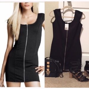 NWT sexy black bodycon dress