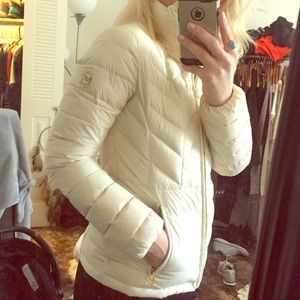 Michael kors down feather coat