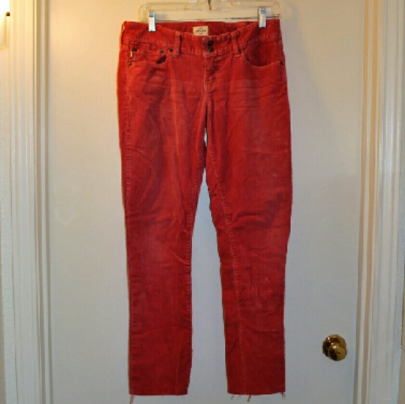 Abercrombie & Fitch Pink Corduroy Pants