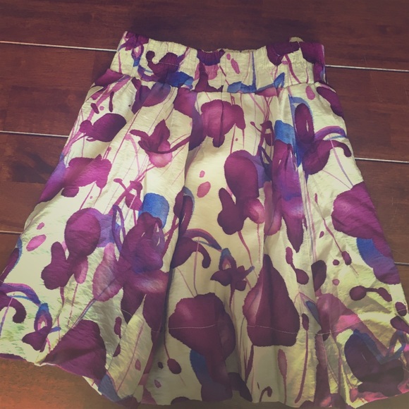 Floral Print Skirt