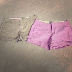 Old Navy Pink and Beige Bundle Shorts