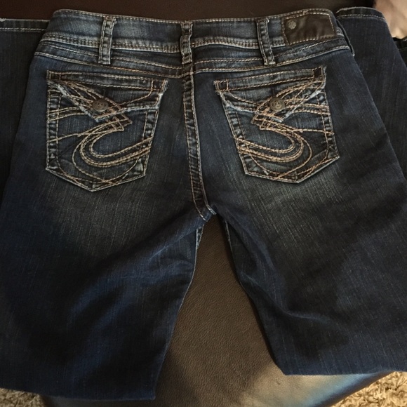 Silver Suki Jeans