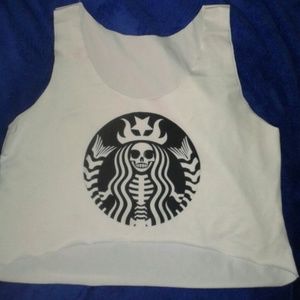 *on hold* Siren starbucks skate shirt