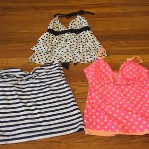 3 Tankini Swim Tops