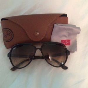 Ray ban tortoise shell aviators