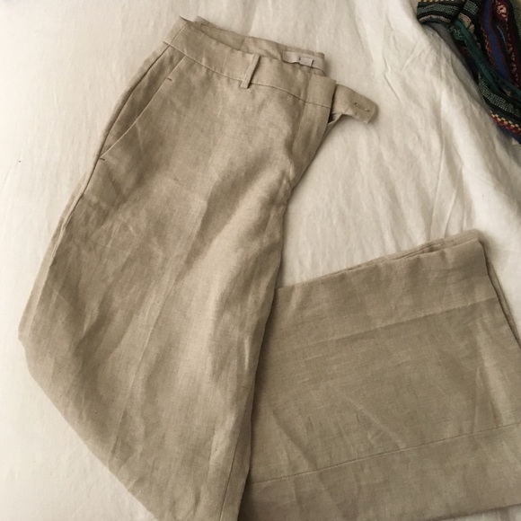 Ann Taylor julie fit linen pant