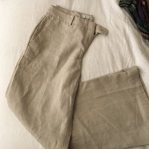 Ann Taylor julie fit linen pant