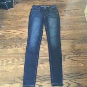 AE high rise jeggings