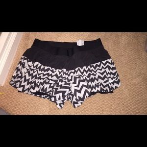 Nike shorts with spandex underneath