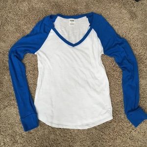 VS PINK baseball tee