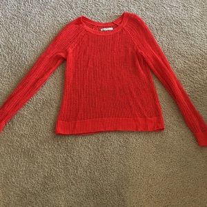 Red/coral Long sleeve top