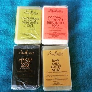 Shea moisture soaps!