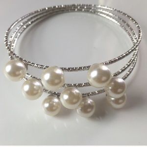 Silver Triple Layered Bracelet