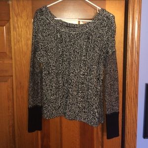 Black and White Cardigan