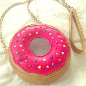 Betsey Johnson donut purse