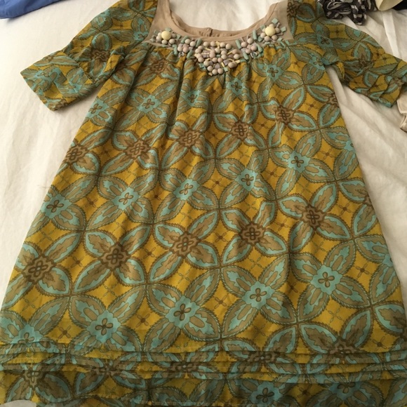 Detailed shift dress