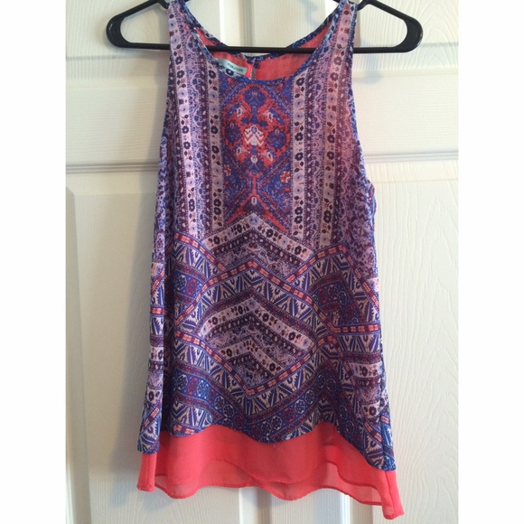 Aztec printed tank!