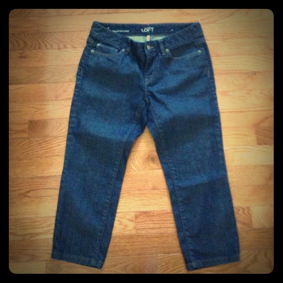 LOFT Modern Crop Petite Jeans