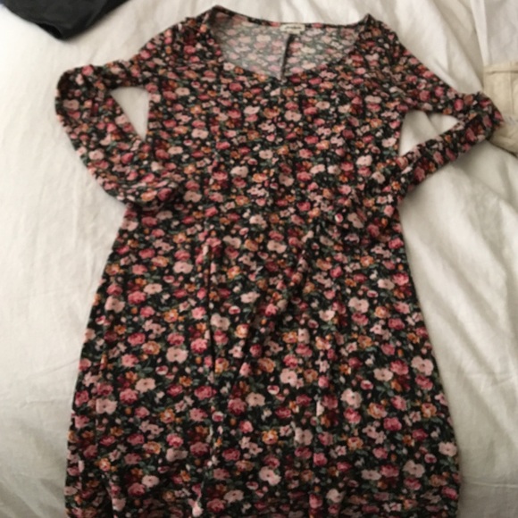Floral cotton dress