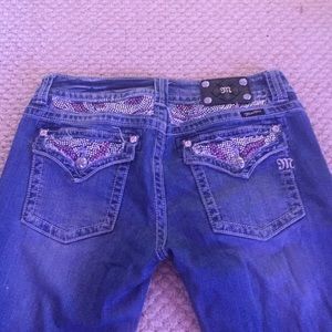 MISS ME JEANS BEDAZZLED